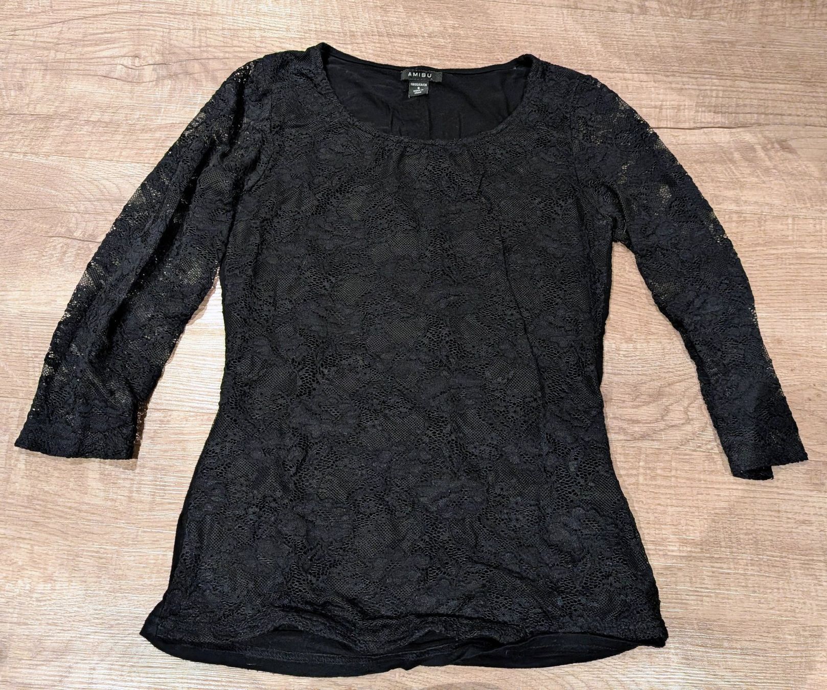 Camicette, T-shirt & Top: black top lace – Usato da Zermatt venduto da msz_nb9h