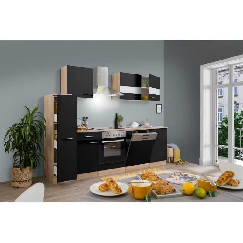 Cucine complete: 472 Küchenzeile Singleküche 250cm E/S/SW - Küche Einbauküche – Nuovo e nell'imballaggio originale da Wallenwil venduto da toesstalvertrieb 2
