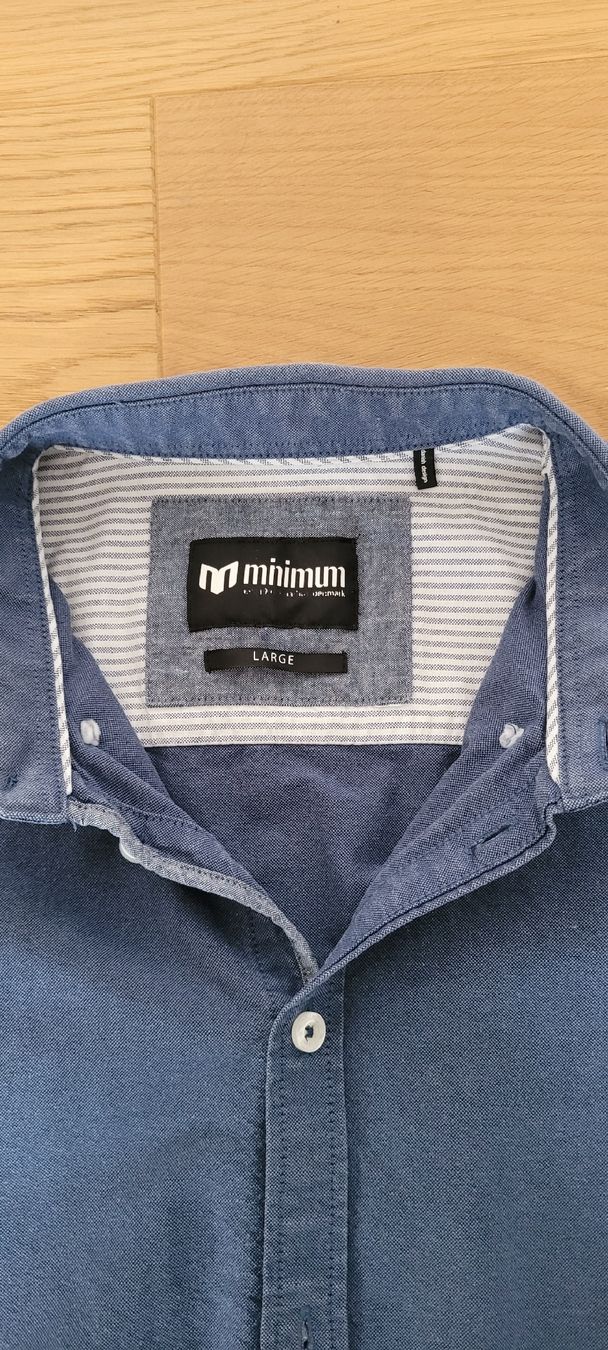 Chemises: Herrenhemd von minimum Gr. L, blau – D'occasion à St. Gallenkappel par mytimes 1