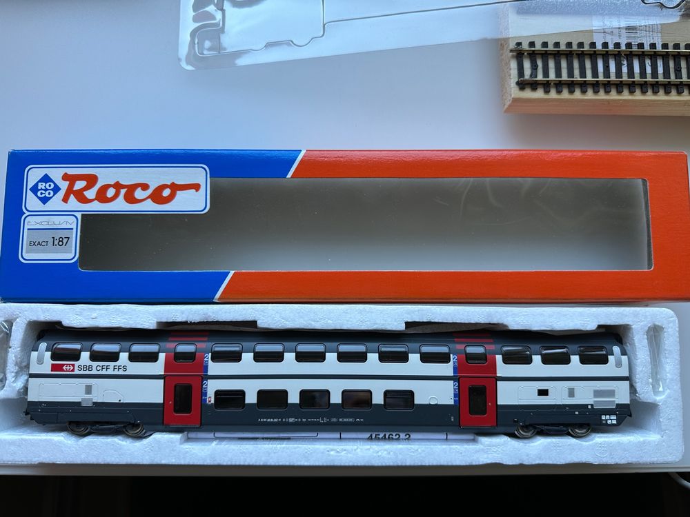 Roco 45462.2 IC2000 Doppelstockwagen H0 2 Kl (Neu (gemäss Beschreibung ...