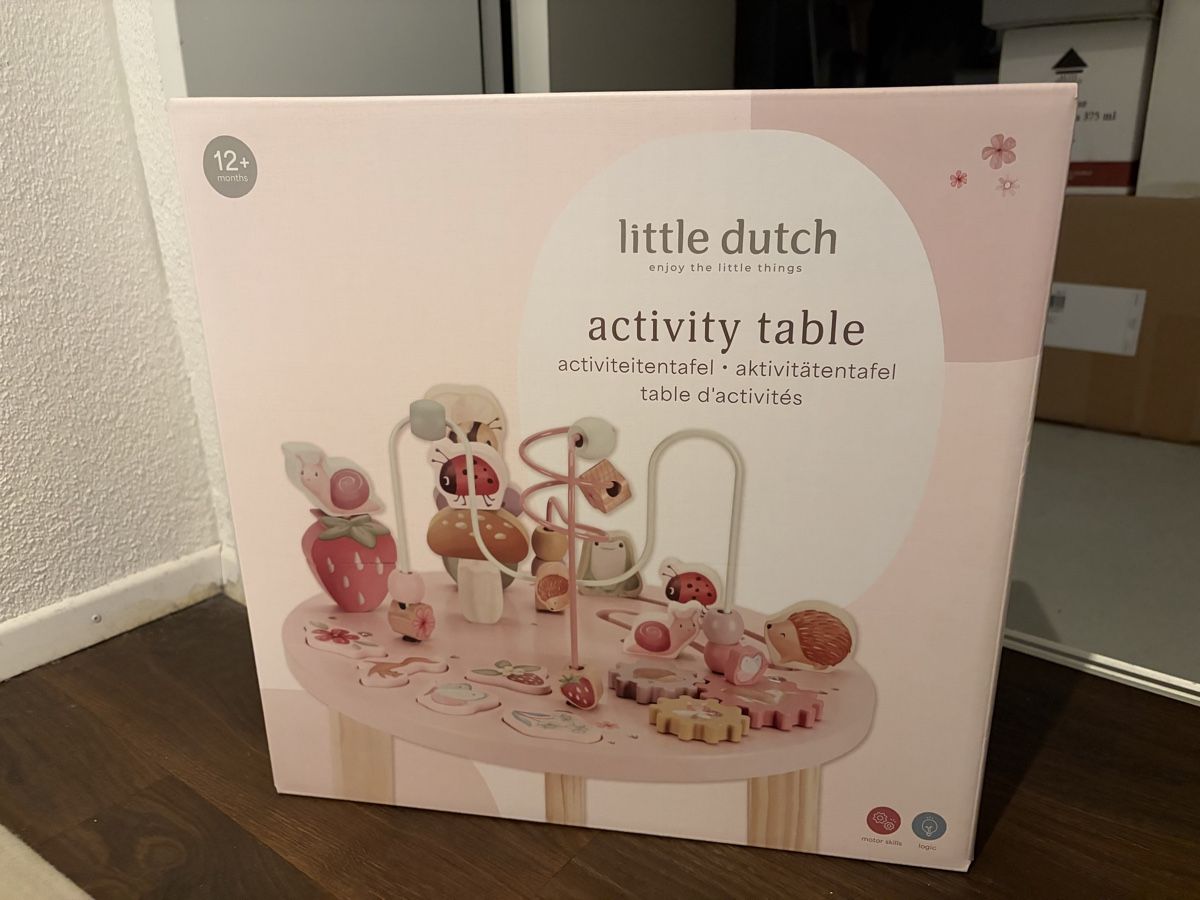 Spielzeuge: Activity Table Little Dutch rosa, neu – Neu und originalverpackt aus Hüttikon von Nra21