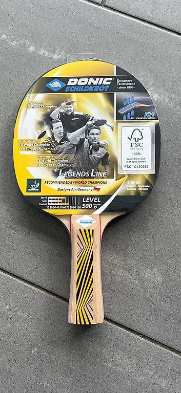 Tennis da tavolo: Donic Level 500 Tischtennisschläger – Usato da Thal venduto da maesi86