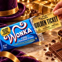 Willy Wonka GOLDEN TICKET