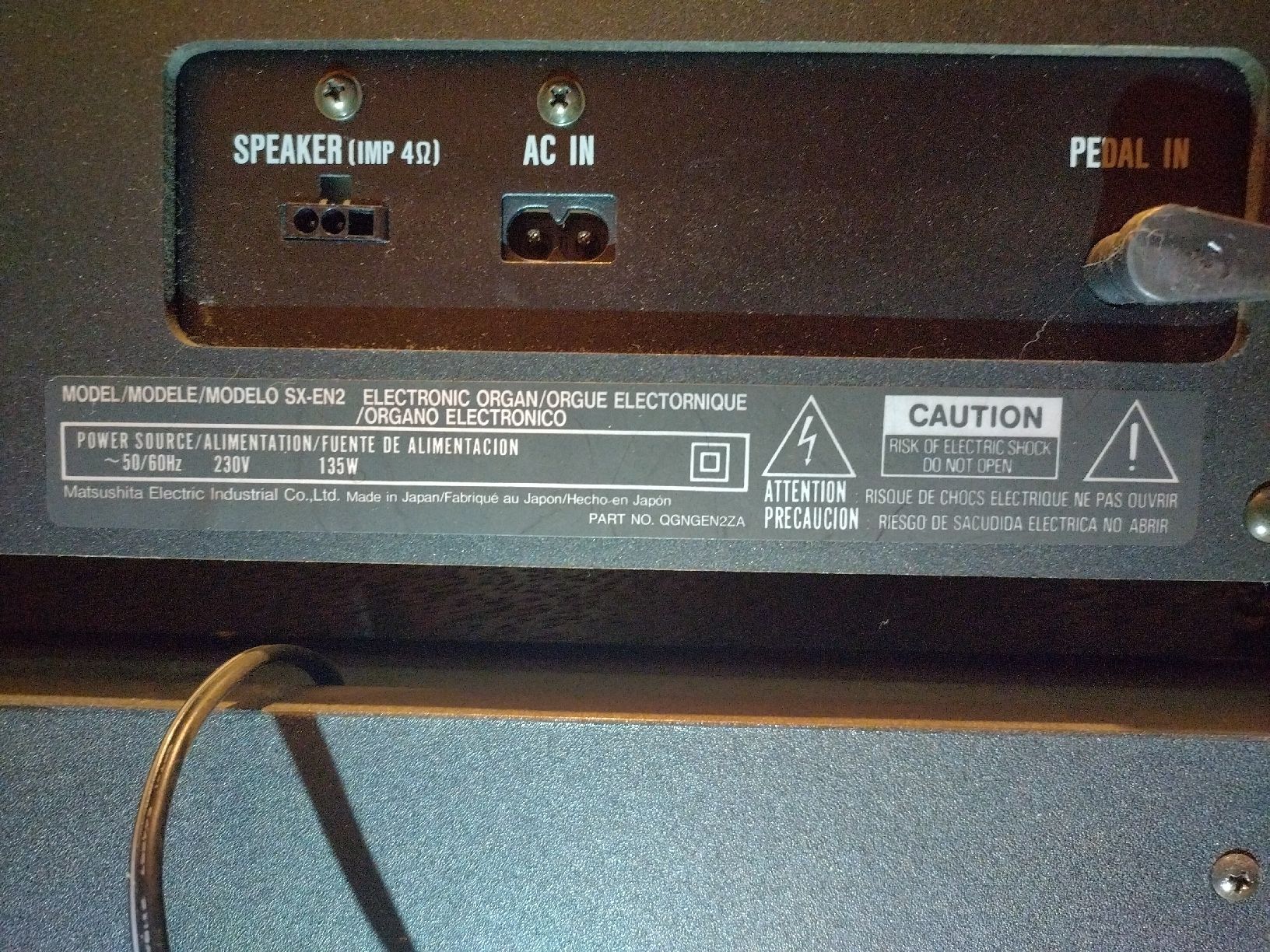 Technics Strumenti musicali: Technics SX-EN2 Orgel Keyboard - guter Zustand – Usato da Langwies venduto da Rockyjoe83 4