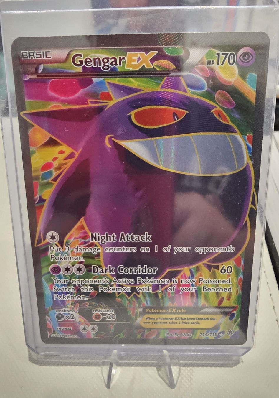 Pokémon Carte collezionabili: gengar ex  114/119 – Nuovo (secondo la descrizione) da Cadenazzo venduto da spa_z96b