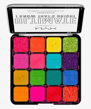 Make-up: NYX ULTIMATE I KNOW THAT'S BRIGHT PALETTE neu – Nuovo e nell'imballaggio originale da Neuhausen venduto da Florhof16 1