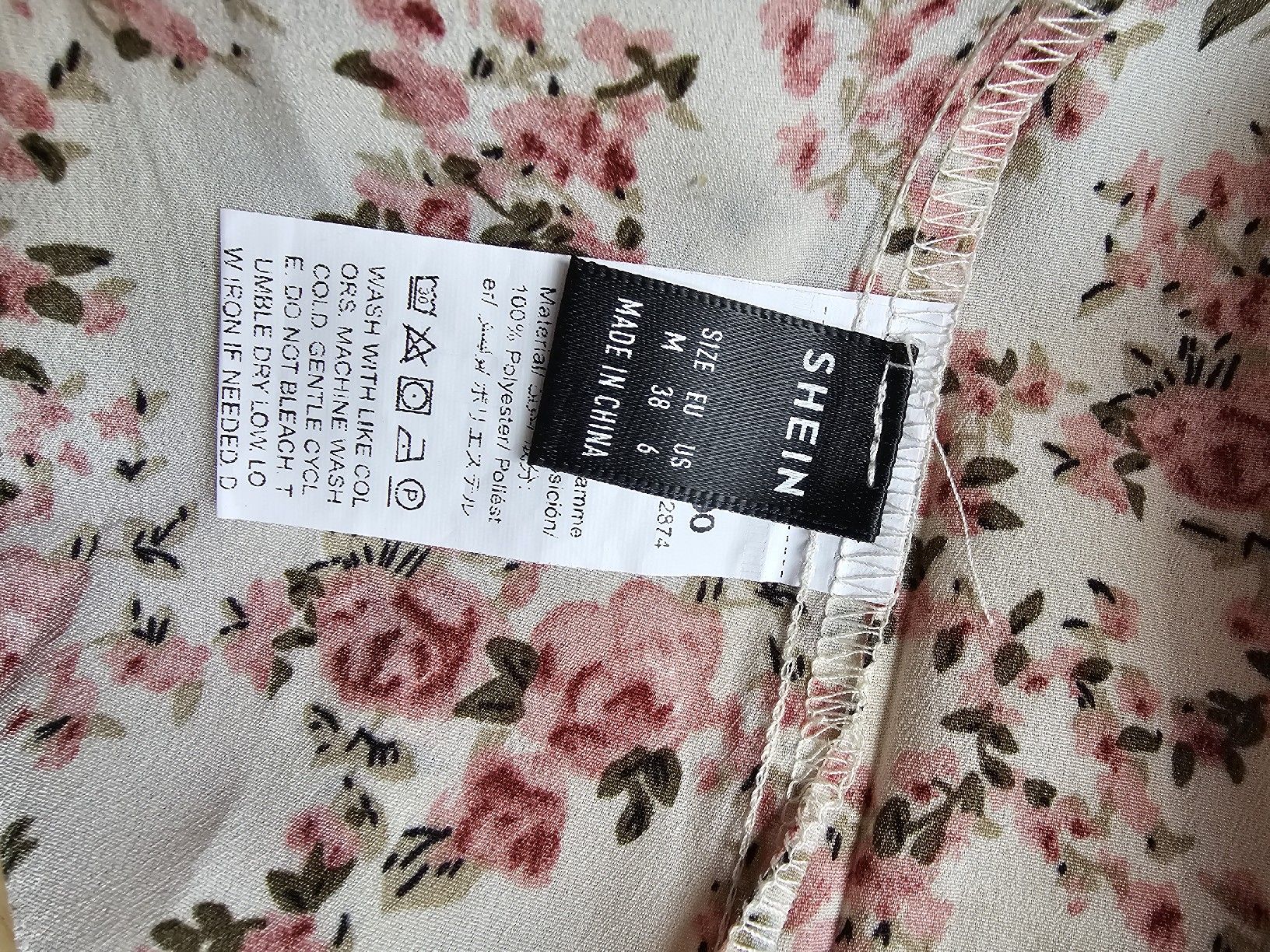 Shein T-Shirts: Blumen Shirt 38 – Neu (gemäss Beschreibung) aus Büttikon AG von PAM120319 4