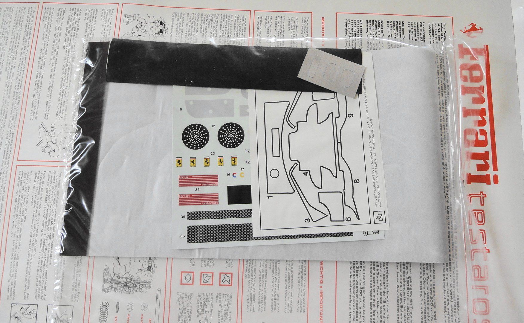 Pocher Modellini d'auto: Pocher Rivarossi Ferrari Testarossa 1:8 – Nuovo (secondo la descrizione) da Frümsen venduto da Malibu69 2