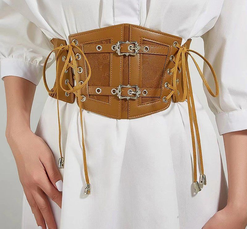 Cinture: Gothic Punk Spitze Elastischer Korsettgürtel – Nuovo e nell'imballaggio originale da Lausanne venduto da FASHION-WORLD-SHOP 2