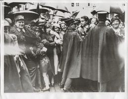 Lausanne, Besuch Prinz v. Spanien, 1933 - Originalfoto