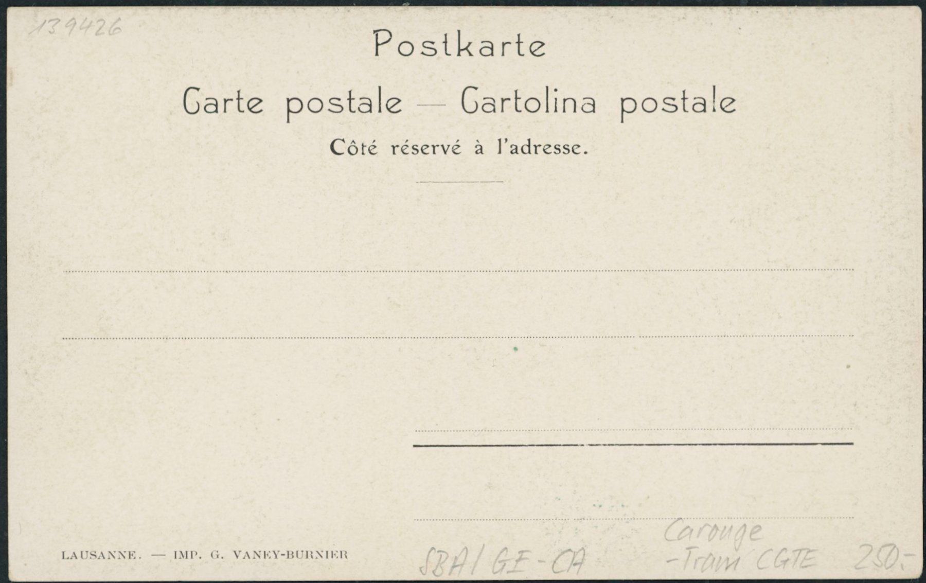 Cartoline postali: VD Carrouge - Tram REJ – Nuovo (secondo la descrizione) da Schindellegi venduto da leecollect 1