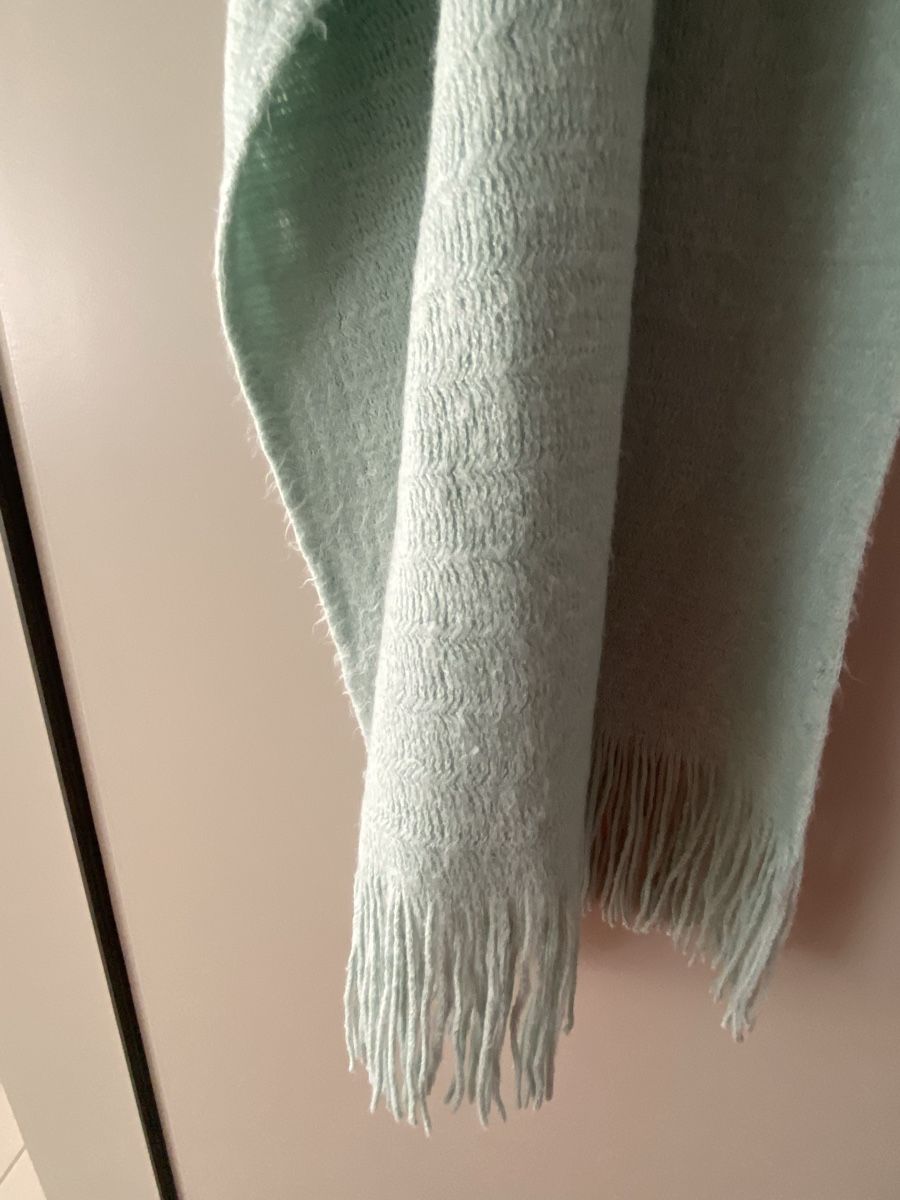 Foulard & Sciarpe: Schal lang mint mit Fransen neu – Nuovo (secondo la descrizione) da Brugg AG venduto da Honeybee6 3