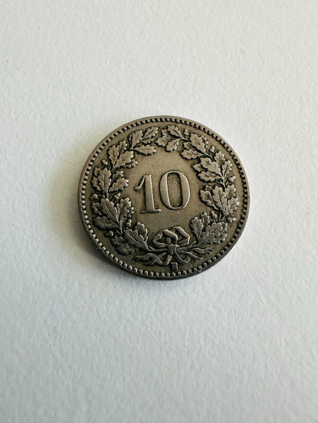 Tutti le monete: 10 Rappen Stück von 1913 – Usato da Wohlen AG venduto da Leu024 1