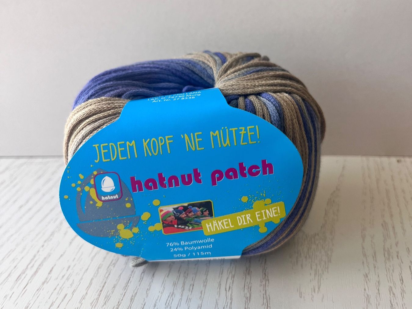 Wolle: 10 Knäuel Hatnut Patch – Neu und originalverpackt aus Büsserach von bor_s88m