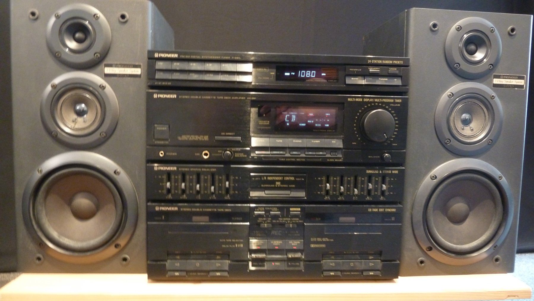 Pioneer Lettore multimediale & Streamer: Pioneer Stereo System  2mal 60Watt – Usato da Würenlingen venduto da Schneiderhifi