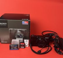 Sony Cyber-shot DSC-RX100 Kompaktkamera – Komplettset