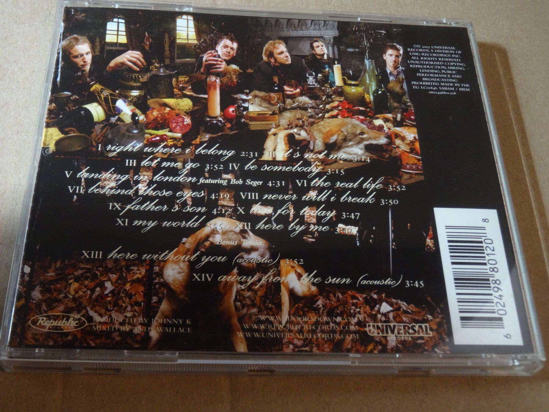 CDs: CD 3 Doors Down Seventeen Days – Gebraucht aus Olten von Disc-Ausverkauf 1