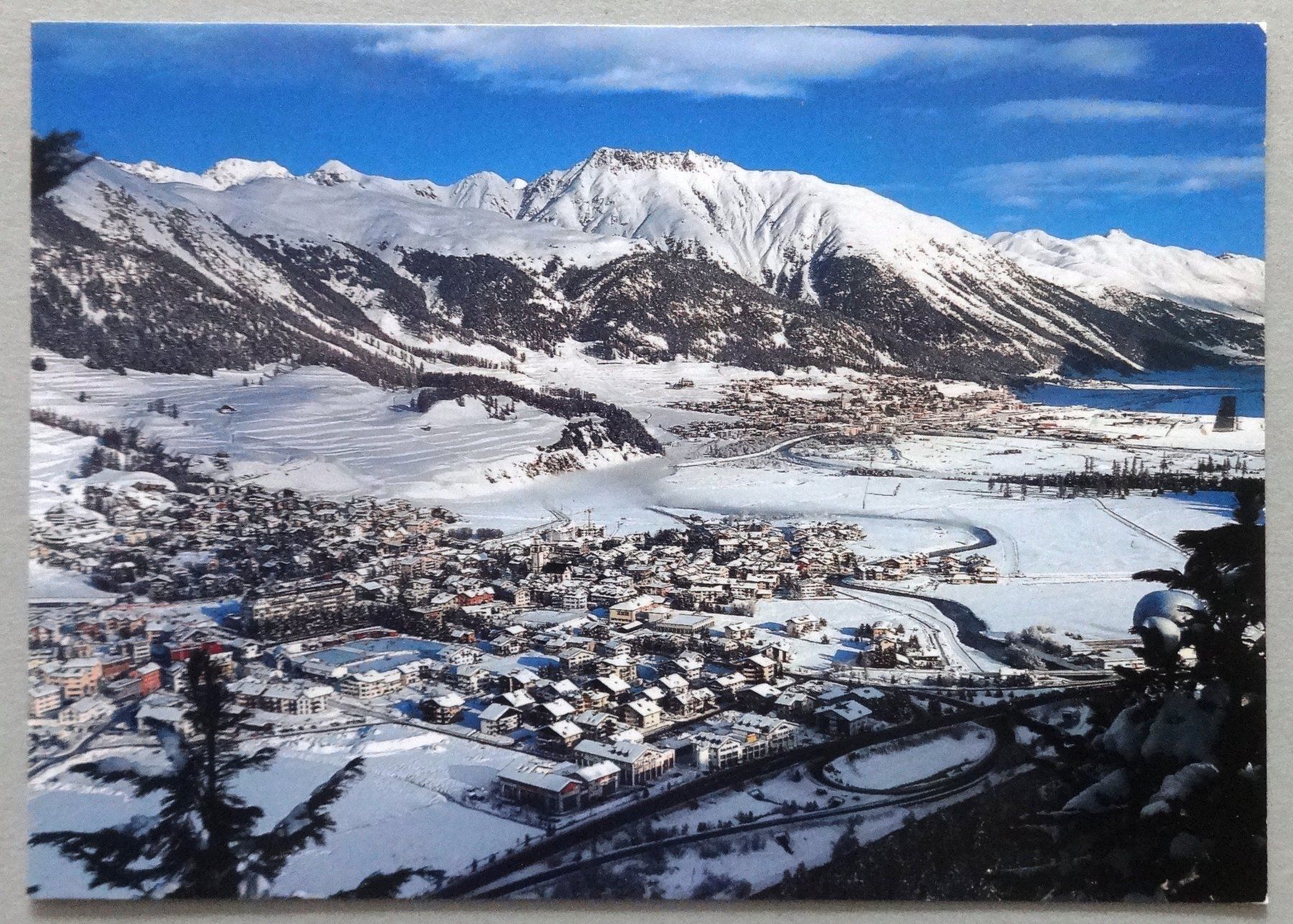 Ansichtskarten: Celerina 1730 m, Engadin – Gebraucht aus Fétigny von Billy2miny