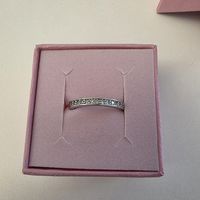 Anello Swarovski, misura 55