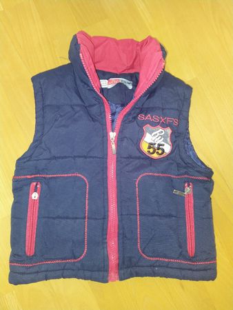 Warme Weste /Gilet, Grösse ca. 98