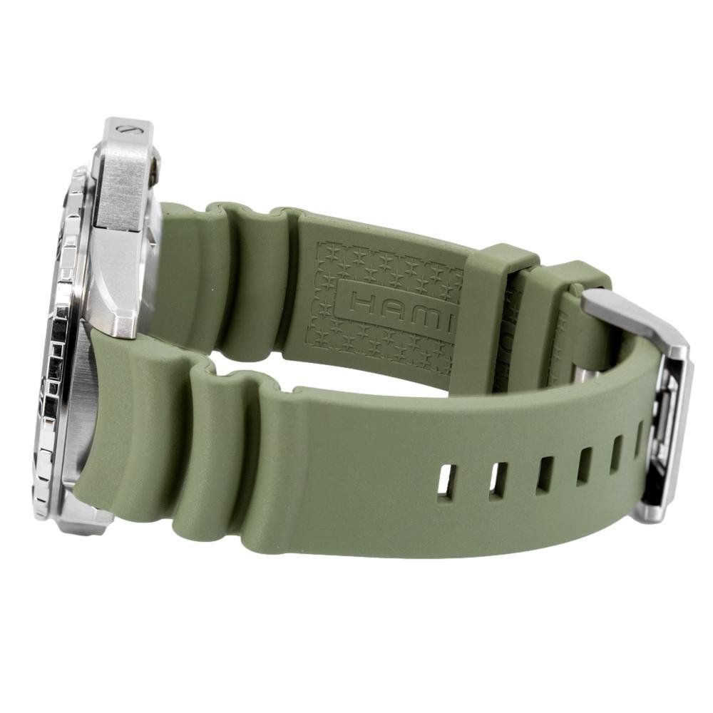 Hamilton Orologi: Hamilton Men's H77825331 Khaki Navy Frogman Auto – Nuovo e nell'imballaggio originale da Schindellegi venduto da harveystore 2