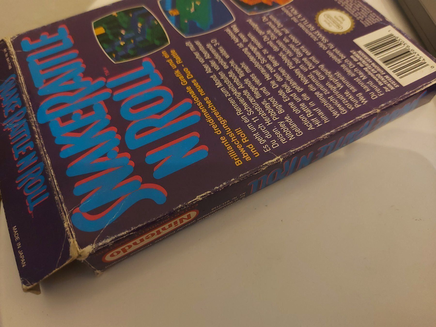 Nintendo Giochi: Snake Rattle n Roll Nintendo NES OVP – Usato da Aarau venduto da Kaesekuchen2000 4