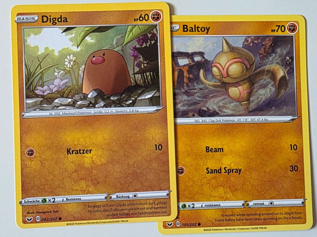 Pokémon Carte collezionabili: Pokemon Karten Div. Versionen 21Stk. – Usato da Bülach venduto da giusi_