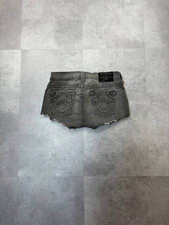 True Religion Vintage Short Jeans – Grösse XS