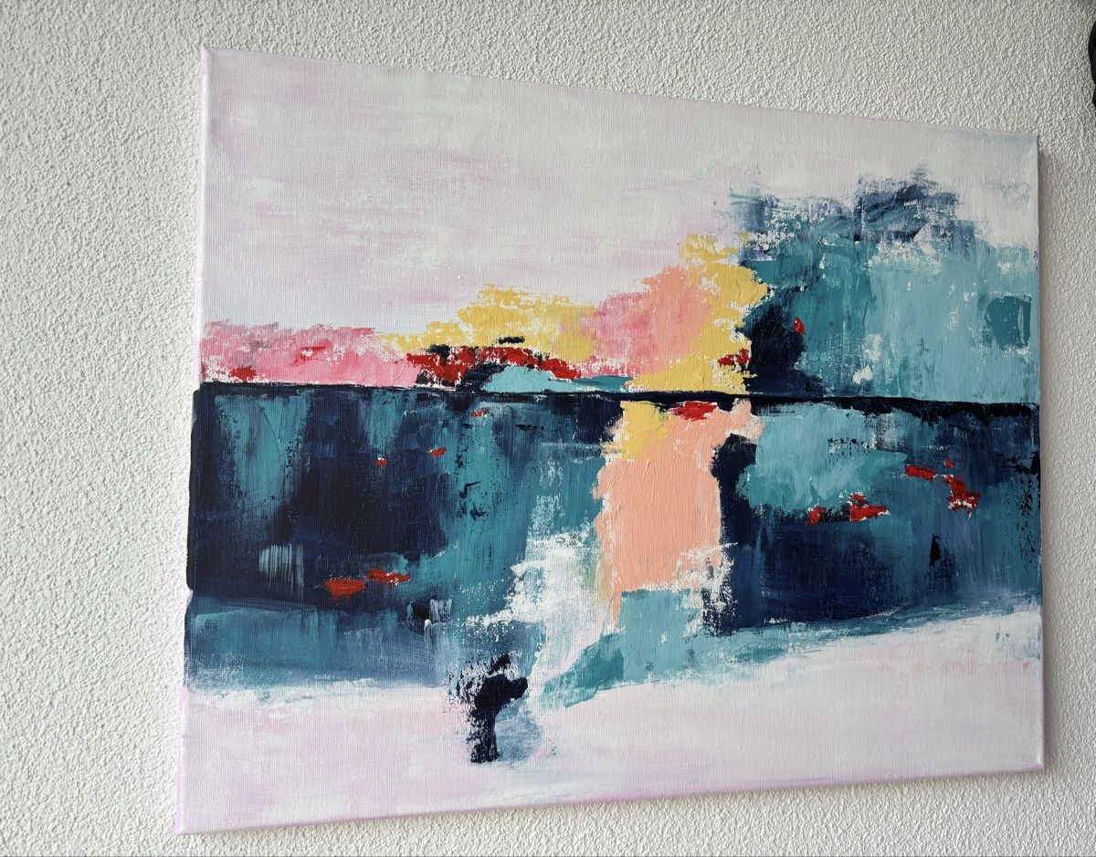 Dipinti: Originales Acrylgemälde, abstrakt – Nuovo (secondo la descrizione) da Cham venduto da Felha 3