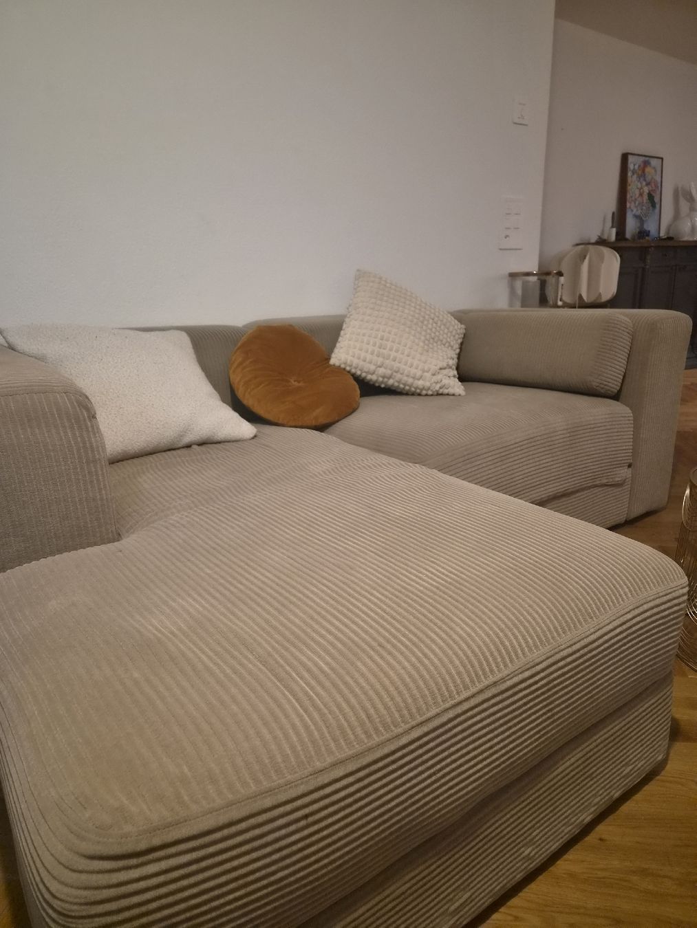 Ikea Sofas: Ecksofa beige mit Stauraum 2 Jahre alt – D'occasion à Blauen par Casi7 2