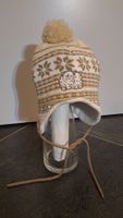 Ohrenmütze / Wintermütze Gr. 86/92 mit Bärenmuster