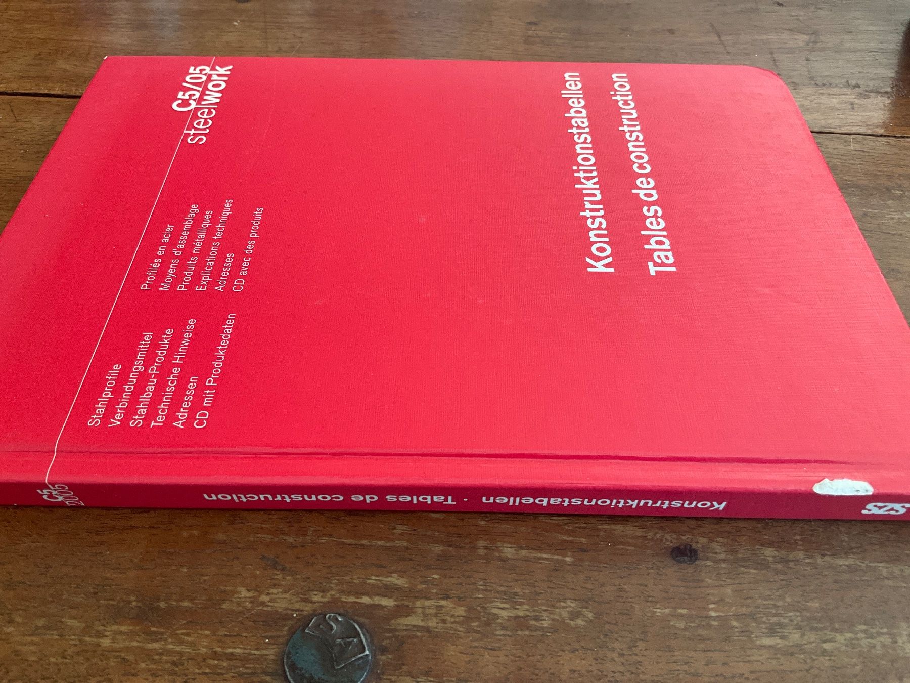 Livres: C5/05 steelwork: Tables de construction - – D'occasion à Avenches par Lactobacille 5