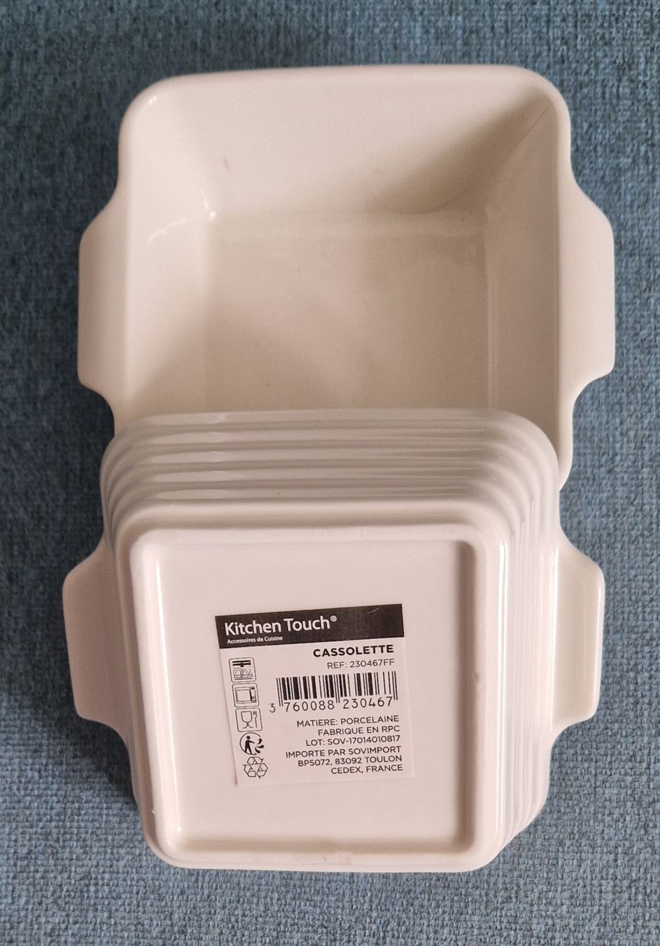 Pentole: 2 mini cassolettes (Neuve) – Nuovo e nell'imballaggio originale da Couvet venduto da Pioune