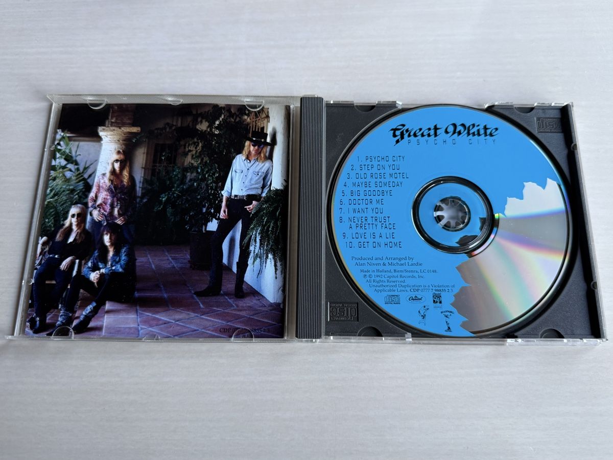 CD: Great White - Psycho City CD Selten – Usato da Oberried Brienz venduto da Chyara 2