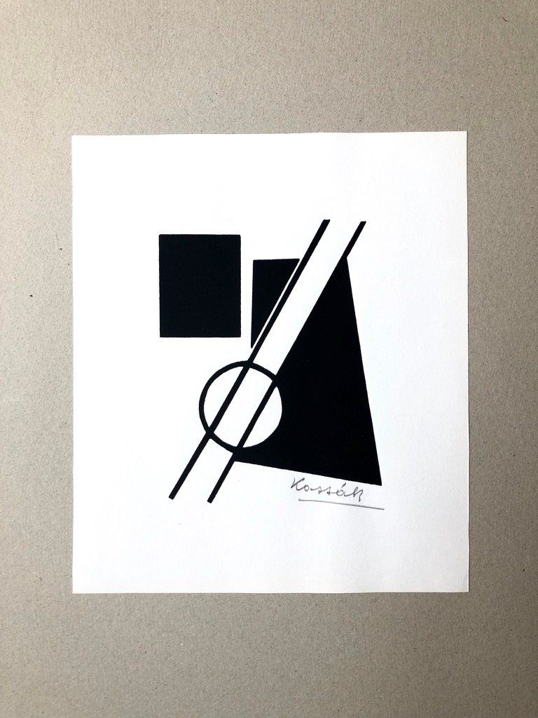 Grafiken & Lithographien: Lajos Kassák: Construction – Gebraucht aus Basel von Kunstkontor 1