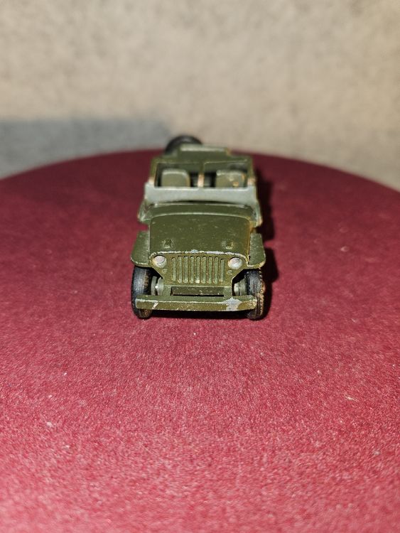 Dinky Toys N°808 Jeep – Made In France, Miniature Militaire 1/43, Meccano