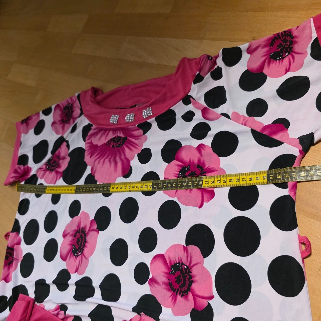 Blusen: Elegante Damenbluse Blumen Punkte Plus Size 50/52 Chic – Gebraucht aus Wald ZH von CapLux 3