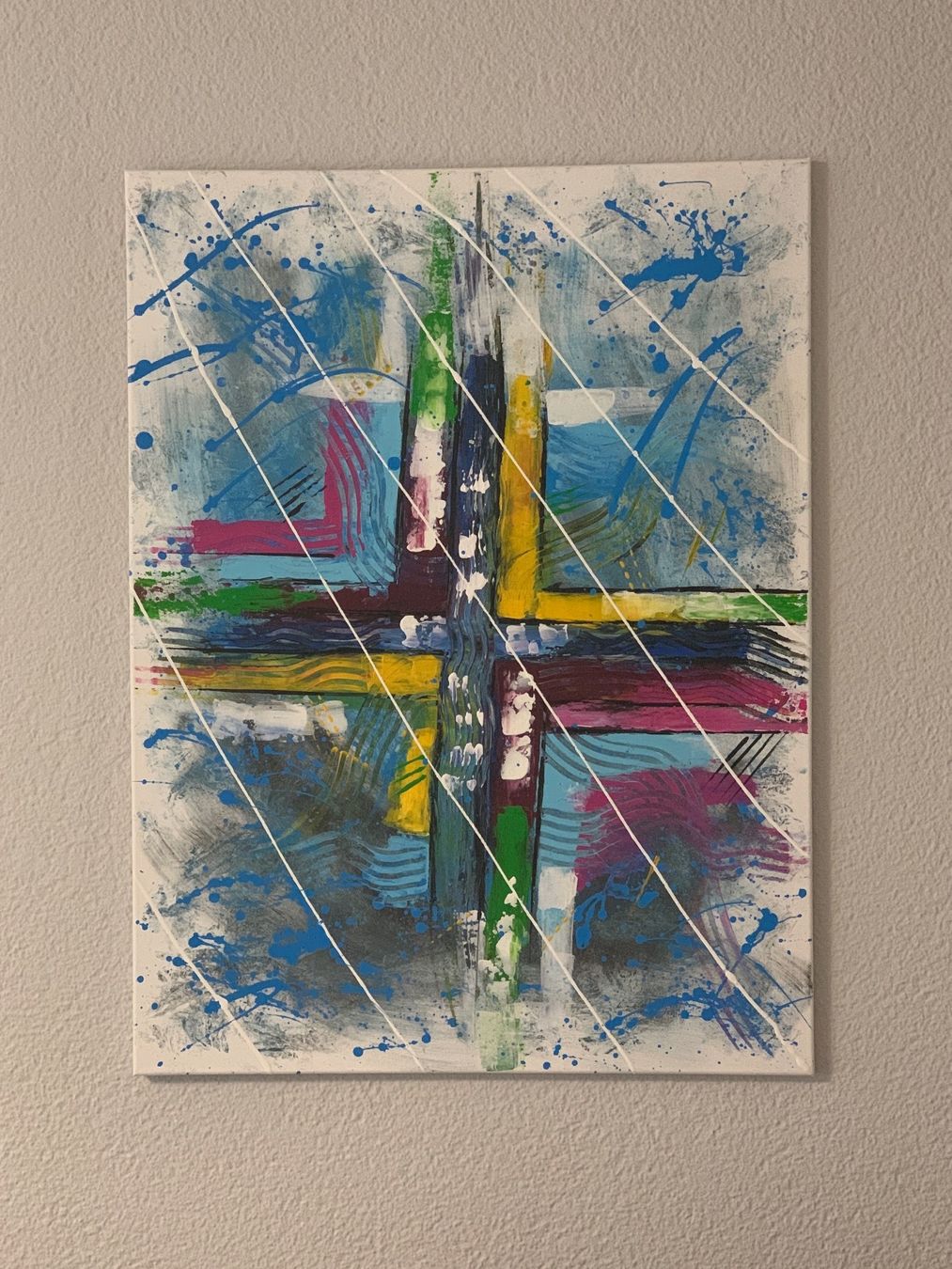 Dipinti: Acrylmalerei (handgemalt) – Nuovo e nell'imballaggio originale da Vitznau venduto da cat_qsh8