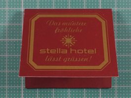 Interlaken, Stella Hotel, altes Zündholz Briefchen