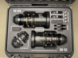 Objectifs DZOFilm Pictor Zoom 20-55 et 50-125 mm