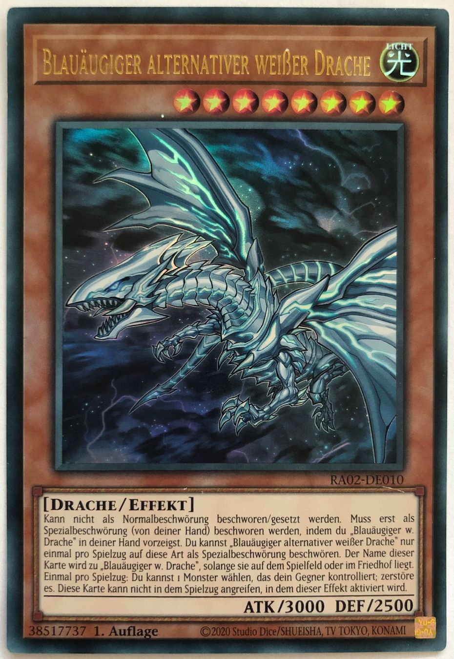 Yugioh Carte collezionabili: Blauäugiger Alternativer weisser Drache | UR – Nuovo (secondo la descrizione) da Altstätten SG venduto da ChangeMaker