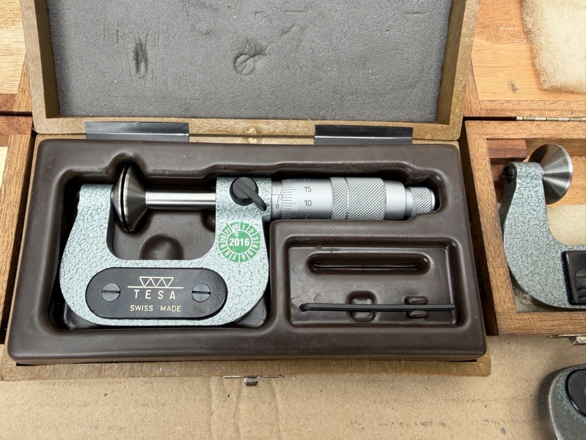 Tesa Misurare: 7 Stk Tesa Mikrometer 75-100mm 50-7 – Usato da Necker venduto da liq24 8