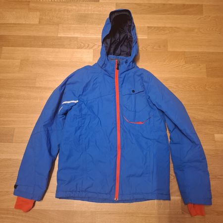 Jungen Jacke Winterjacke H&M Blau Gr. 164