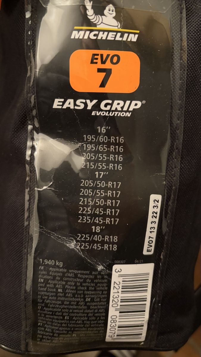 Catene da neve: Michelin Easy Grib Schneekette – Nuovo (secondo la descrizione) da Maseltrangen venduto da Gugi73 1