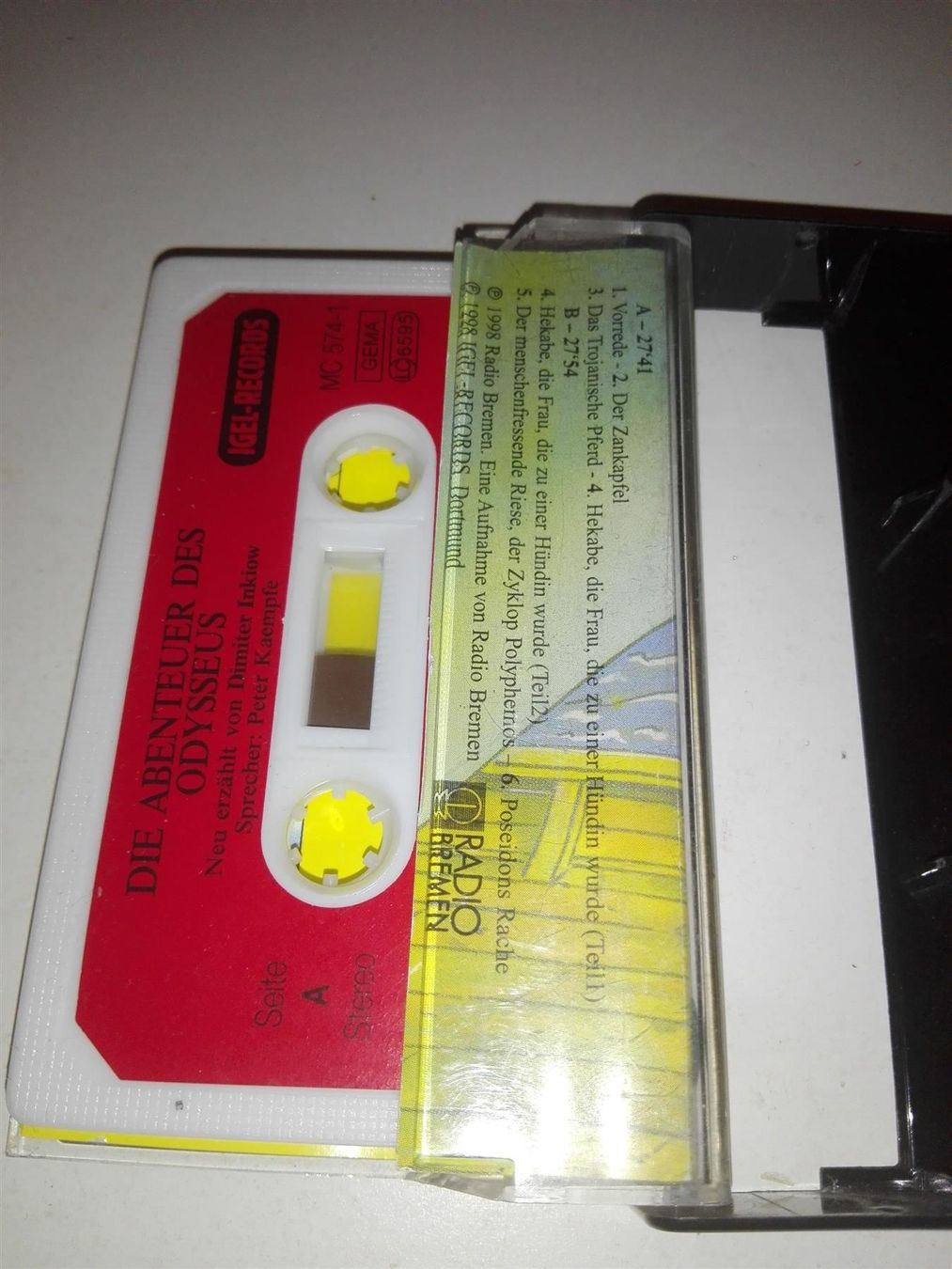 Musicassette: Die Abenteuer des Odysseus (Igel-Records – Usato da St. Gallen venduto da elkapone 1