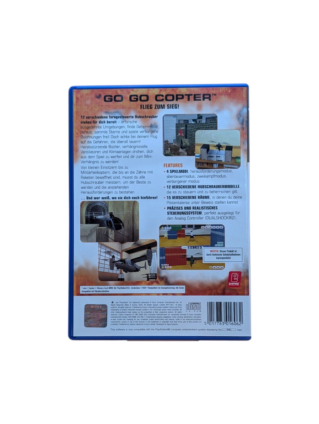 Sony Giochi: Go Go Copter PlayStation 2 (PS2) – Usato da Domat/Ems venduto da IsseldorsShop 1