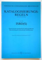 Katalogisierungsregeln ISBD S Bibliothek Katalogisierung RAR