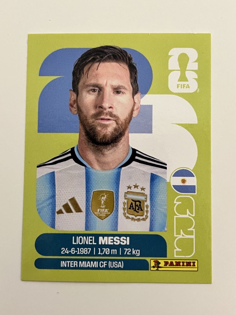 Panini Sammelbilder & Trading cards: Panini Lionel Messi – Neu (gemäss Beschreibung) aus Riken AG von mths