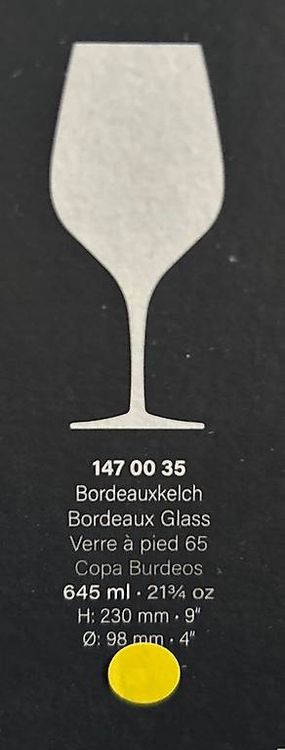 Verres: 4 neue Weingläser Stölzle Lausitz Experience – D'occasion à Brugg AG par auttenwe 1