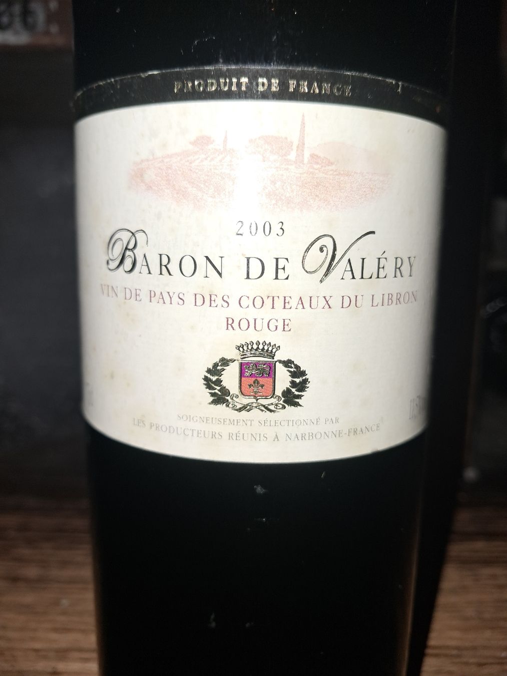 Vino: Baron de Valéry Coteaux du Libron 2003 – Nuovo e nell'imballaggio originale da Le locle venduto da juliensaran 1